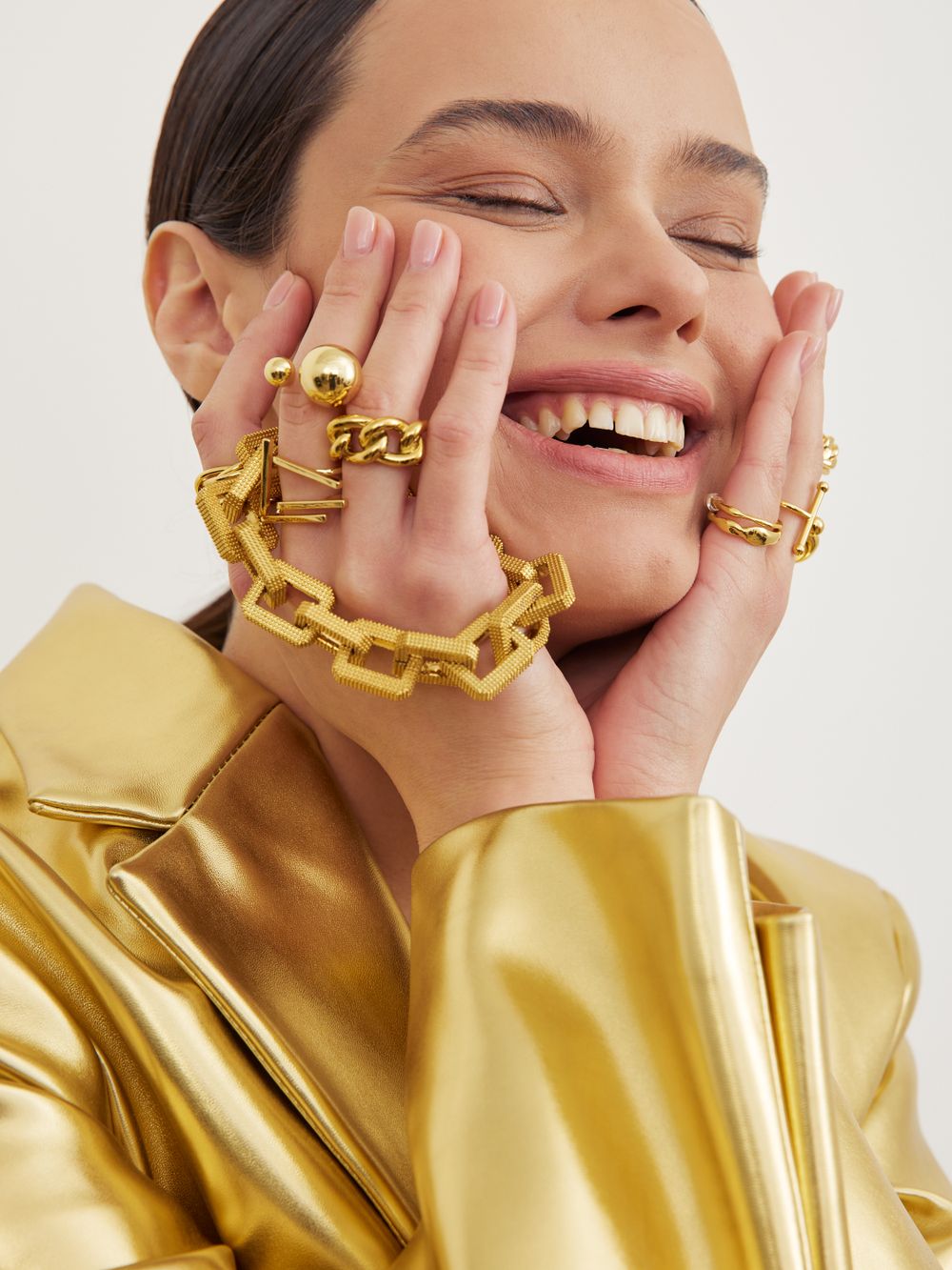 КОЛЬЦО CHAIN 04