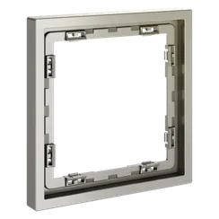 Рамка пластиковая VOLTUM S70 на 1 пост, (шелк) vls100104