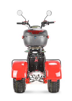 Электроскутер WHITE SIBERIA IKRA 5000W Red