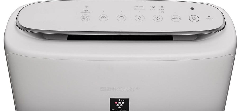 Климатический комплекc Sharp KI-N41RW,  до 28м2,  с ионизацией, белый