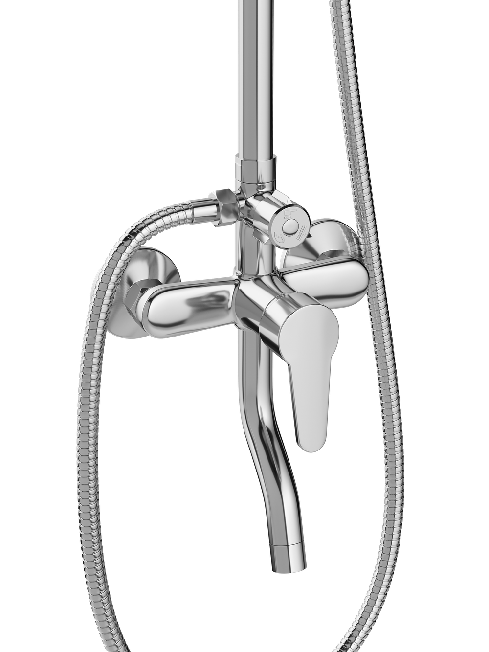 Душевая стойка DIWO Орёл DW-ORL75CR хром