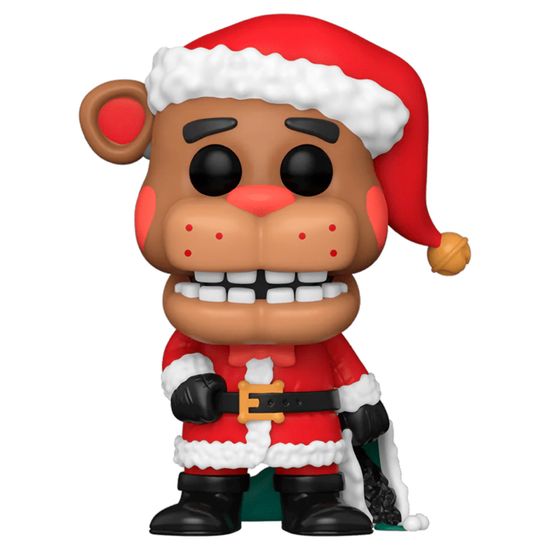 Фигурка Funko POP! Games FNAF Holiday Santa Freddy Fazbear (936) 72488 / Фигурка Фанко ПОП! по мотивам компьютерной игры "Пять ночей с Фредди", Фредди Фазбер