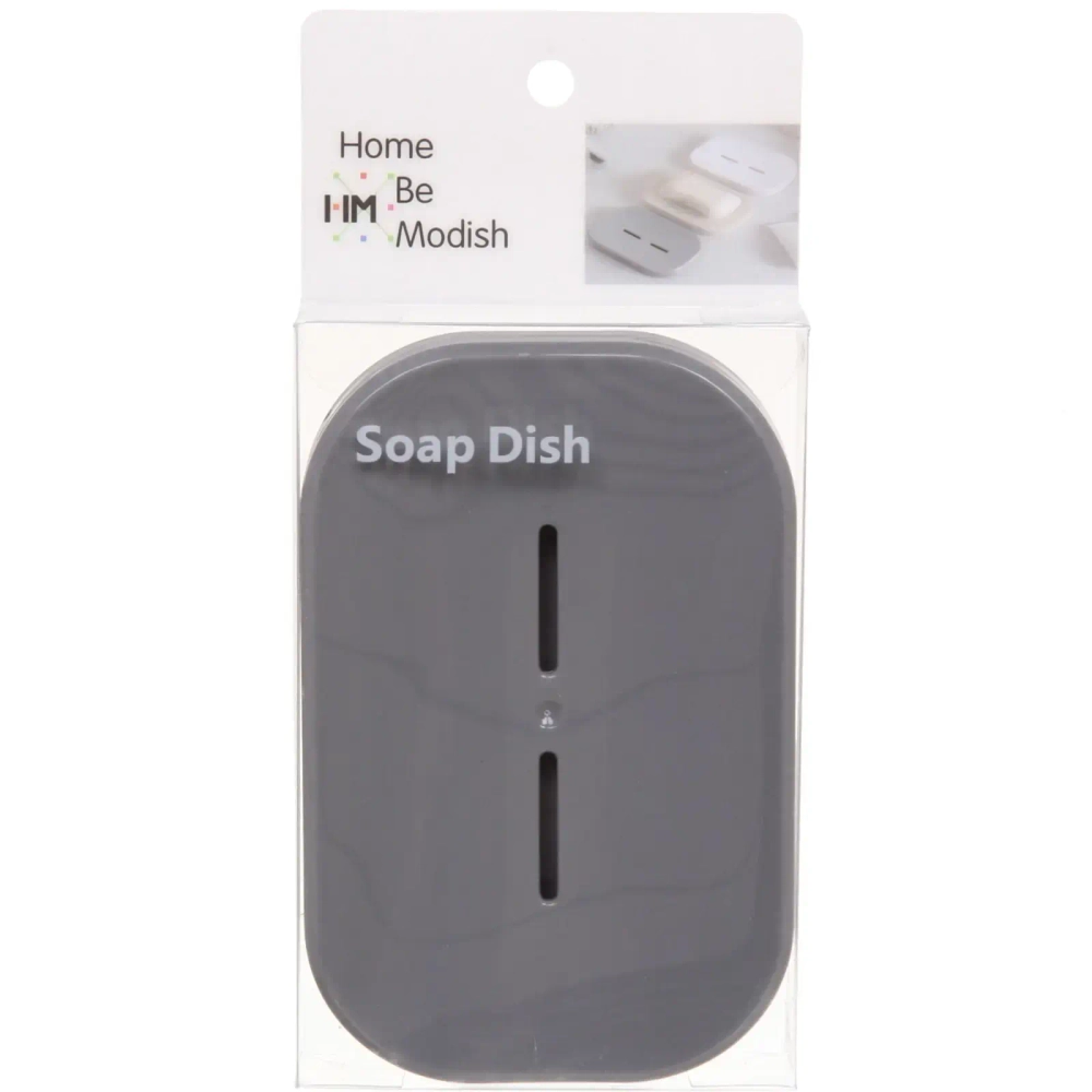 Мыльница Олимпия серая