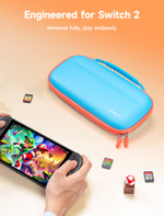 Цветной ультратонкий чехол JSAUX BG0119 для Switch 2, синий