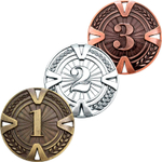 3596-060 Комплект медалей Индоманка (3 медали)