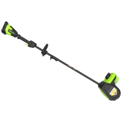 Greenworks GD40SS2 40В аккумуляторная снегоуборочная лопата (без АКБ и ЗУ) ковш 30 см, выброс 7.6 м 2603107