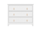 Комод Wood 3 ящика (белый)
