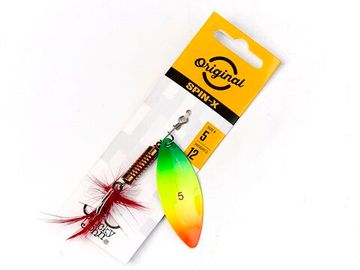 Блесна вращ. Lucky John SPIN X LONG 04 9,0г FT