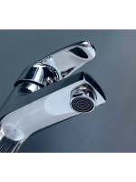 Смеситель для раковины хромированная латунь серии TRIBUTE