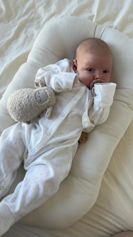 Слип ажурный на кнопках, Белый