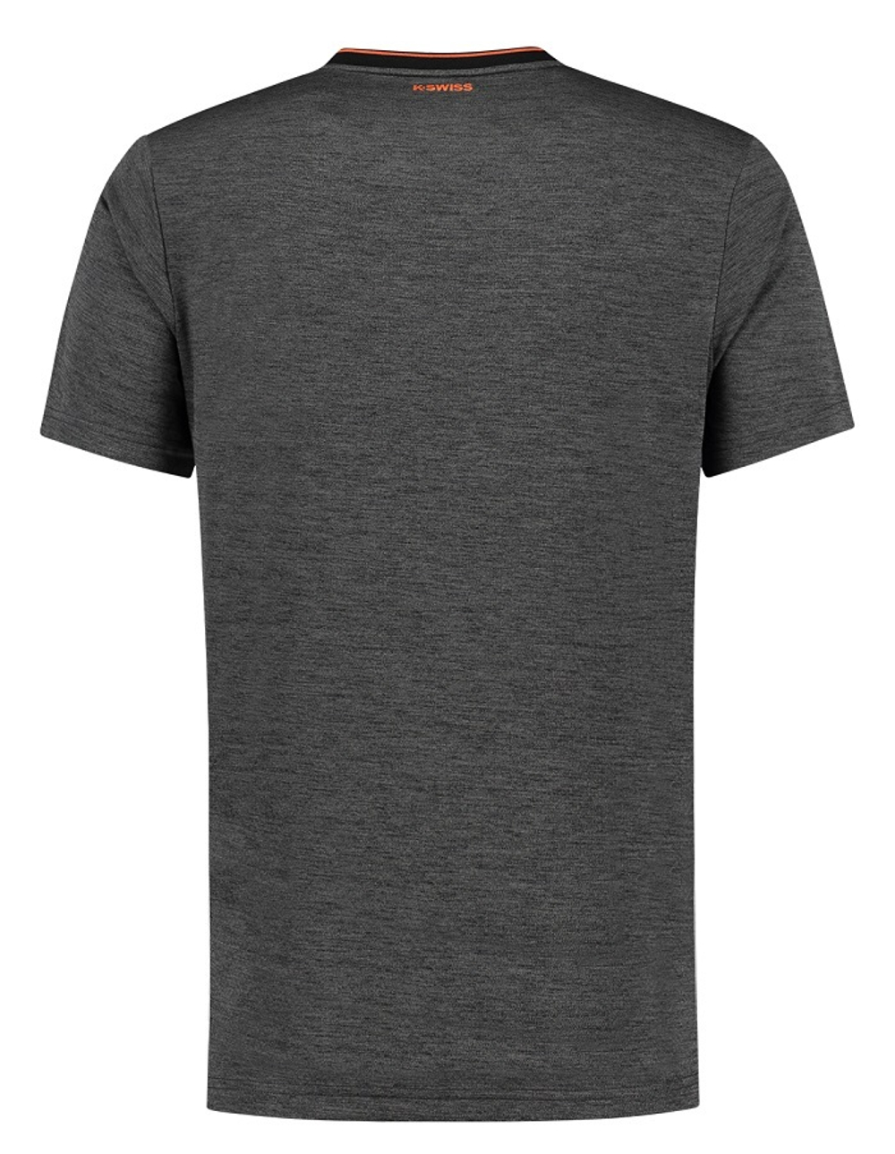 Мужская теннисная футболка K-Swiss Tac Hypercourt Double Crew - серый