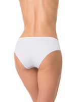 Женские трусики-слипы с лазерной обработкой краев (Размер: XL) (Цвет: бежевый)