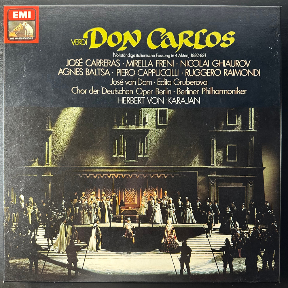 Верди - Дон Карлос 4LP (Германия 1979г.)