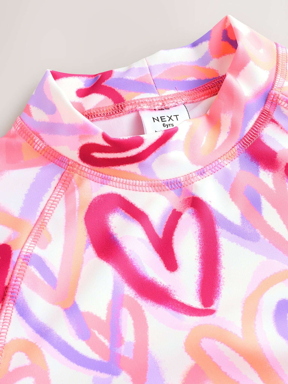 Купальник раздельный для девочки Next E76-823, Розовый