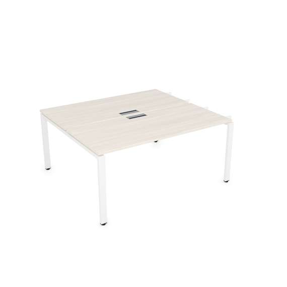 СБДН-П.974 Стол системы БЕНЧ сдвоенный на 2 рабочих места, начальный (1600*1435*750)