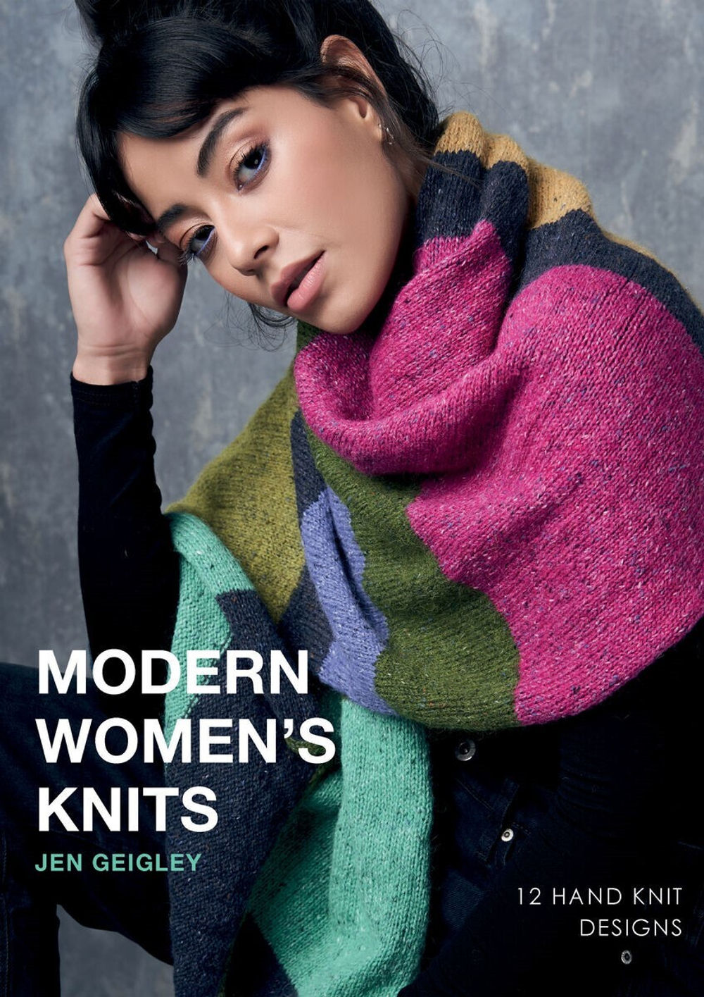 Книга Rowan "Modern Womens Knits" /Современный женский трикотаж/, дизайнер Jen Geigley, 12 моделей,