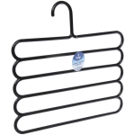 Вешалка многофунциональная «ИДЕЯДОМА», цвет черный, 5 отд, 32*33см (Лейбл Селфи)