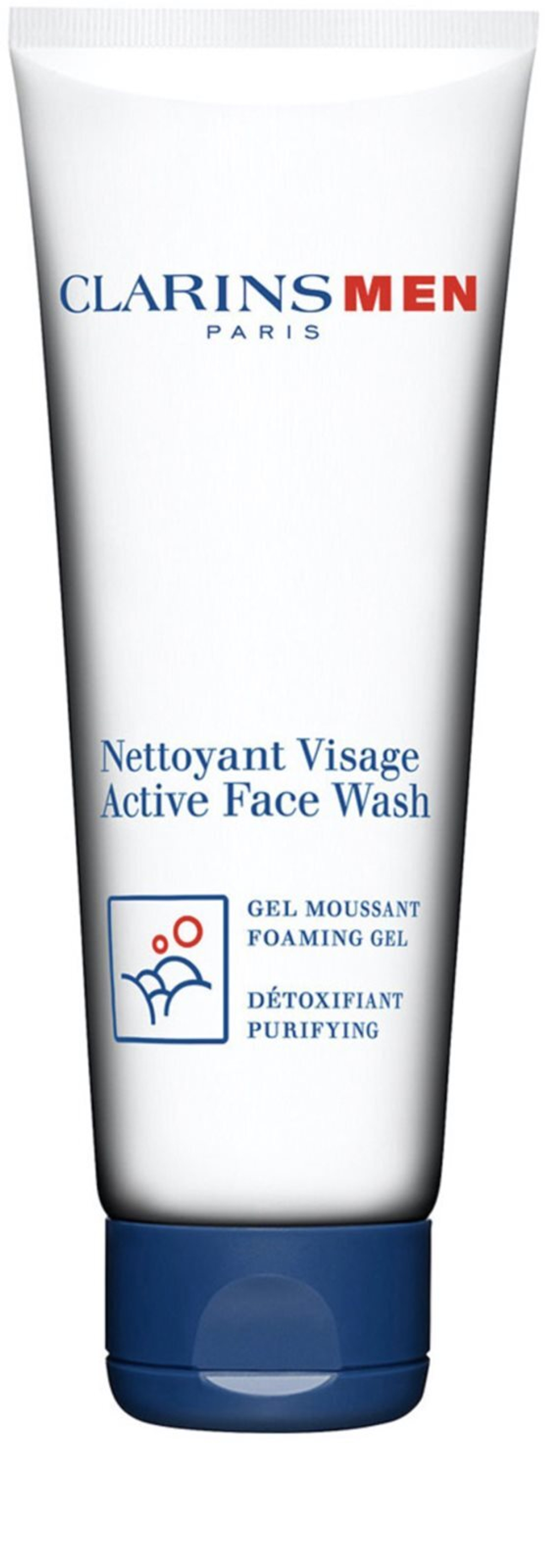 Clarins Men Active Face Wash - пенящийся гель для стирки для мужчин /   125  ml  / GTIN 3666057042317