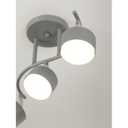 Светильник настенно-потолочный спот Rivoli   7077-703 3хGX53 15 Вт поворотный