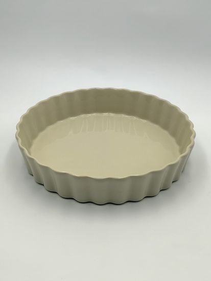 Форма для выпечки керамическая круглая 28 см.