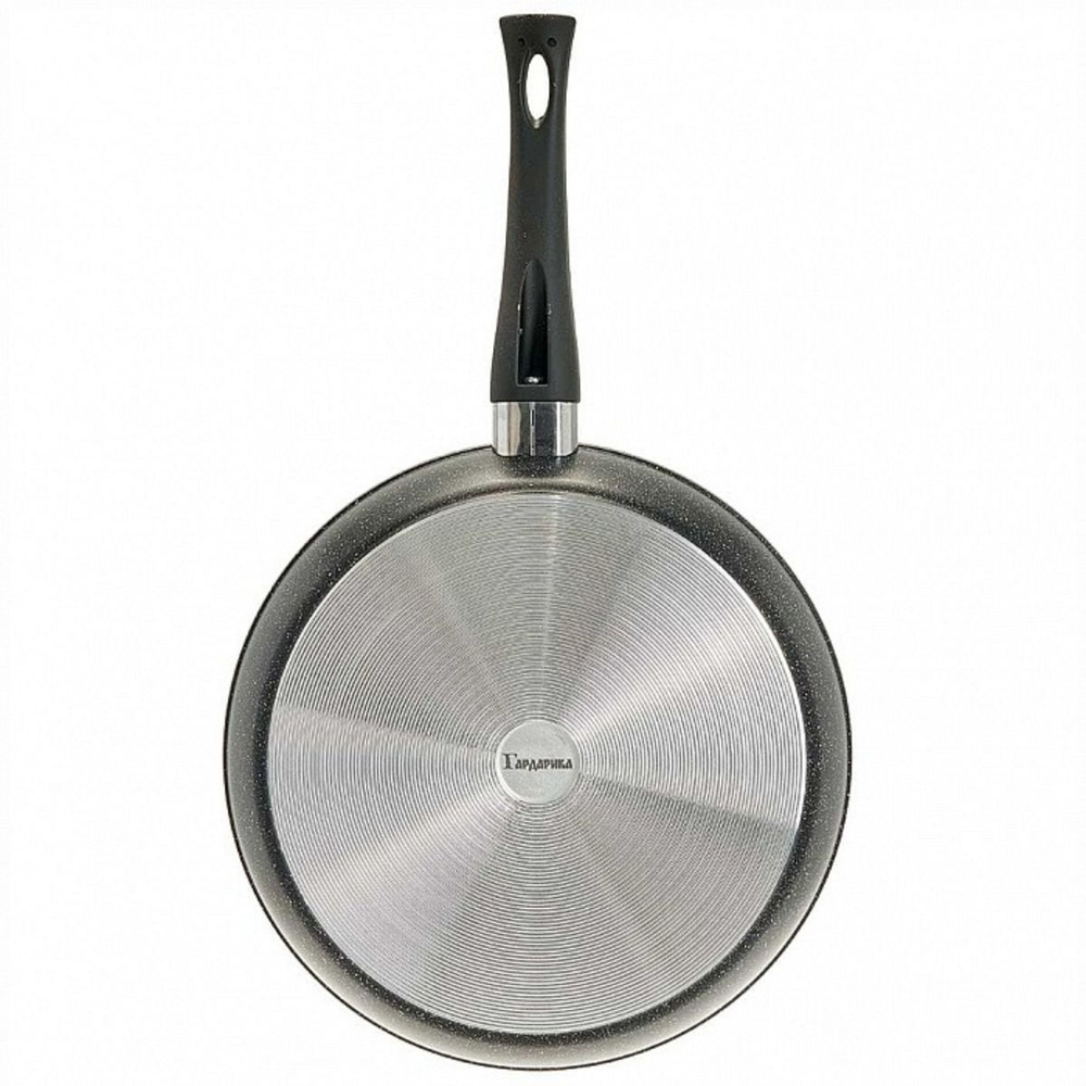 Сковорода алюминий, 28 см, антипригарное покрытие, Гардарика, Орион, черная, 1228-04