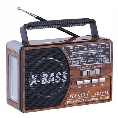 Радиоприемник с MP3 плеером и Bluetooth +фонарь XB-571BT