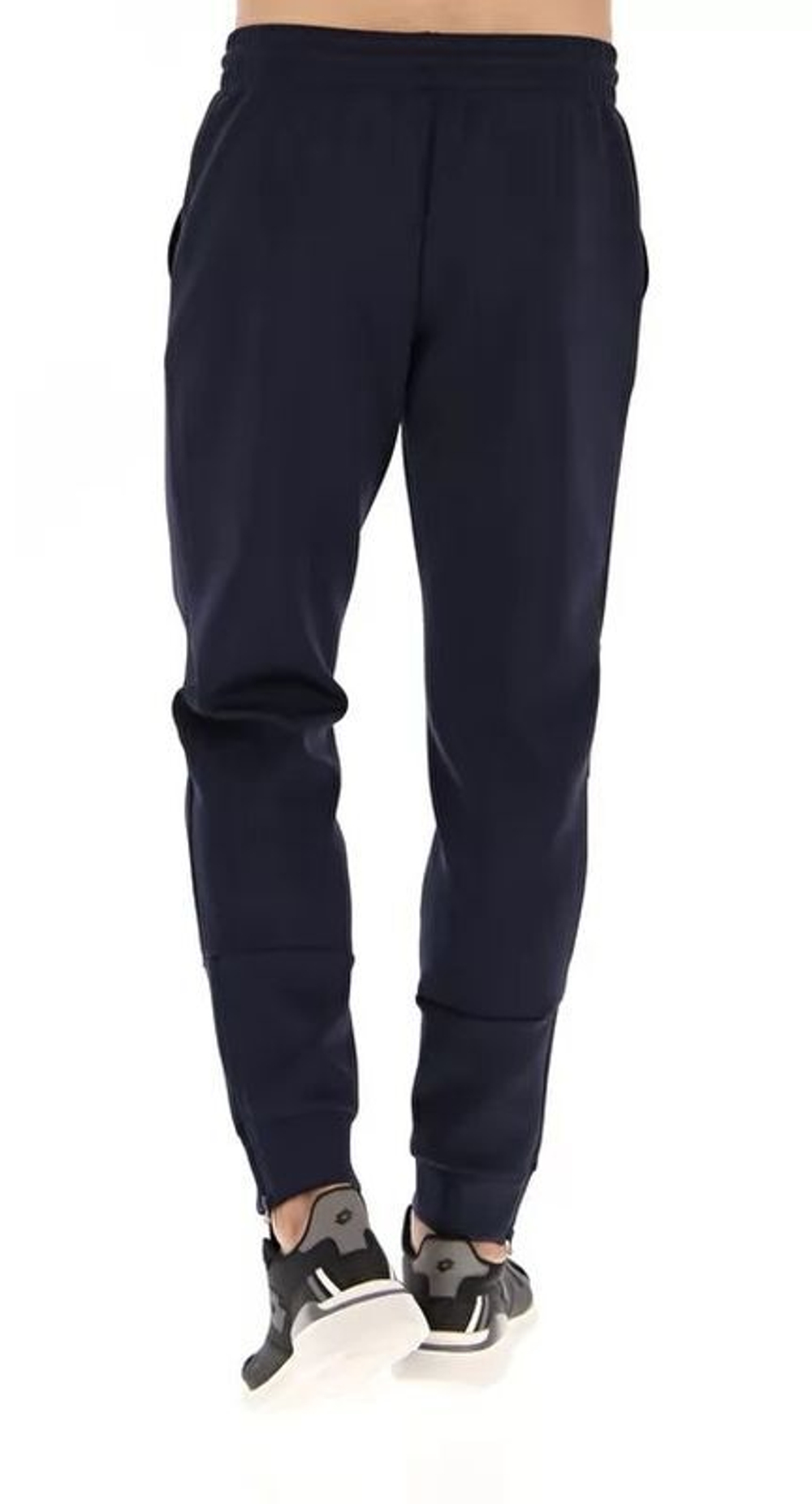 Мужские теннисные штаны Lotto Squadra II Pant - navy blue