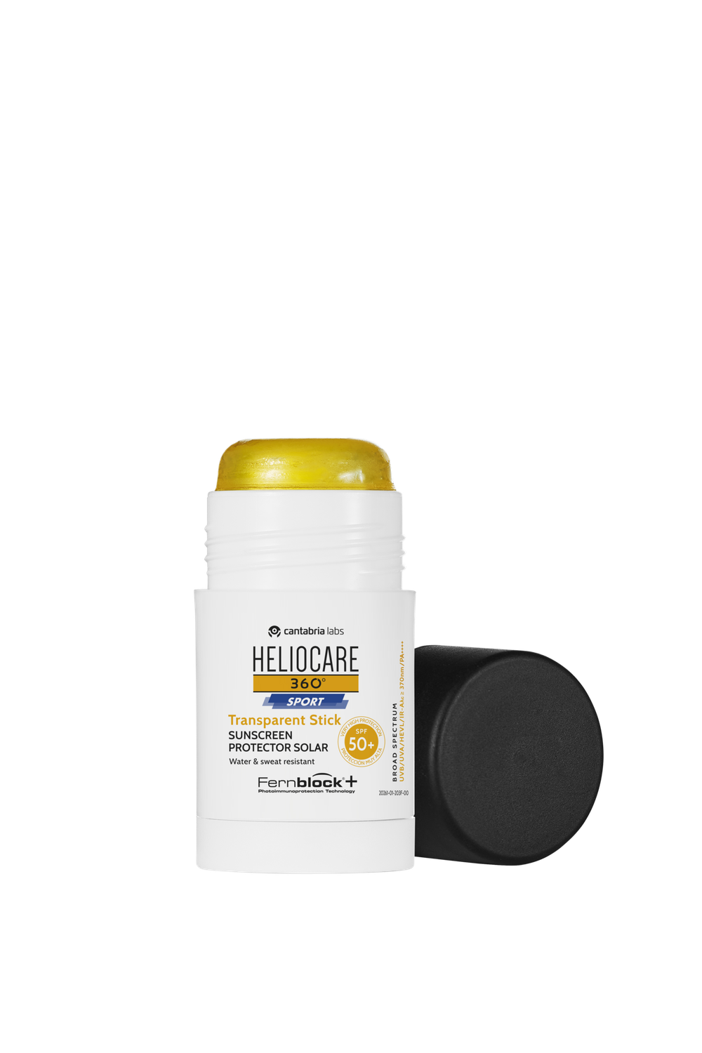 Солнцезащитный спорт стик Cantabria SPG50 + Heliocare 360 Sport Transparent Stick 25 г