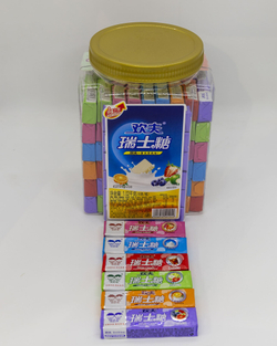 Жевательная конфета "Swiss Candy" в ассортименте, 17 г