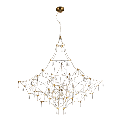 Светильник светодиодный, золотистый, прозрачный, GRAVETTA, LED, 0,5