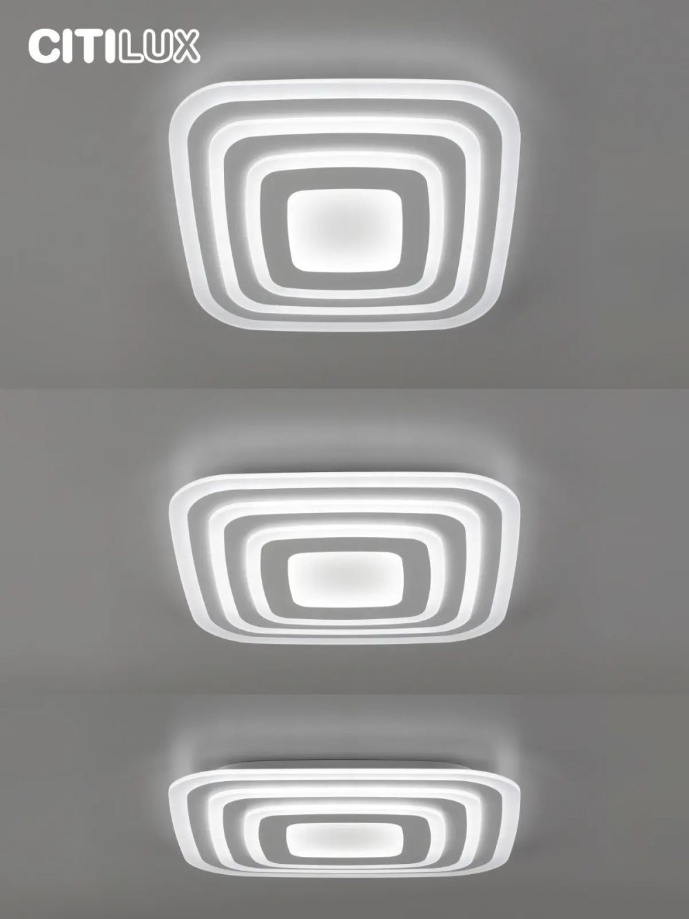 Citilux Триест Смарт CL737A080E RGB Умная люстра