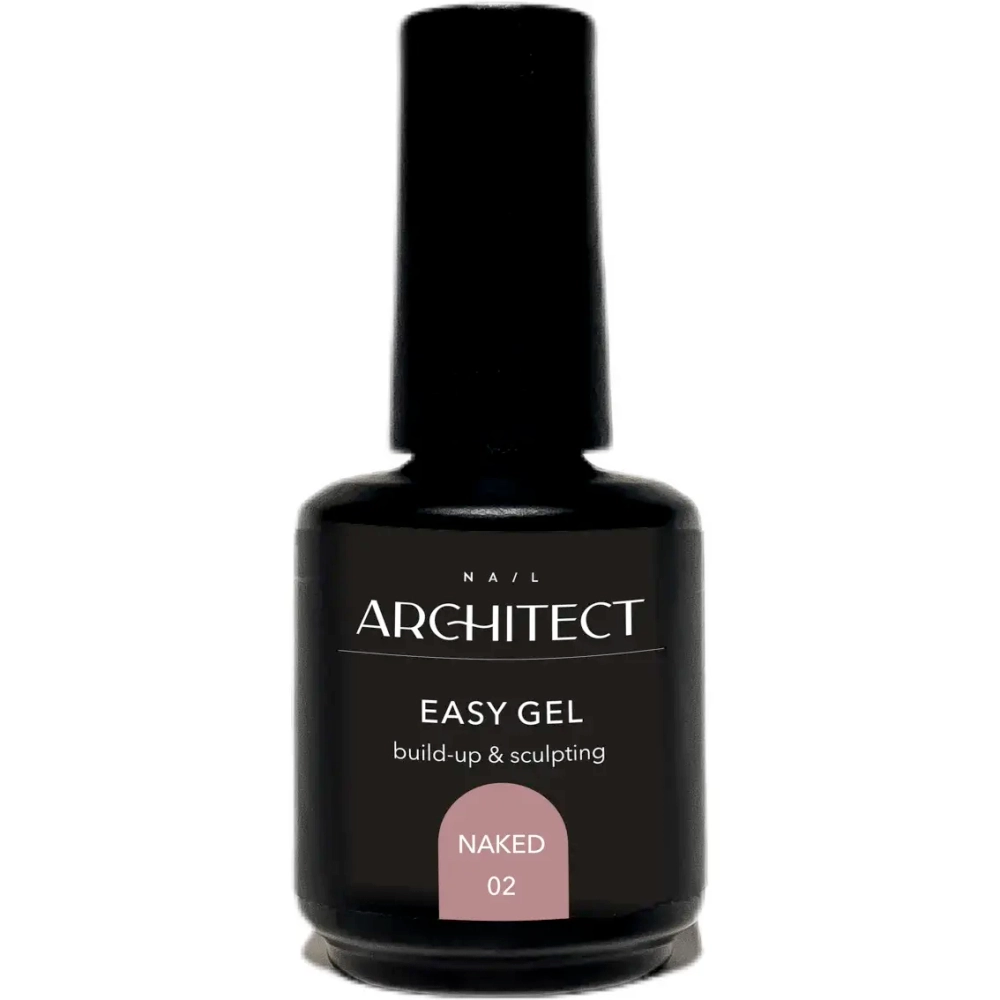 Nail ARCHITECT Easy Gel - 02 NAKED Изи гель. Жидкий гель (полигель) для укрепления и наращивания ногтей, 15 мл