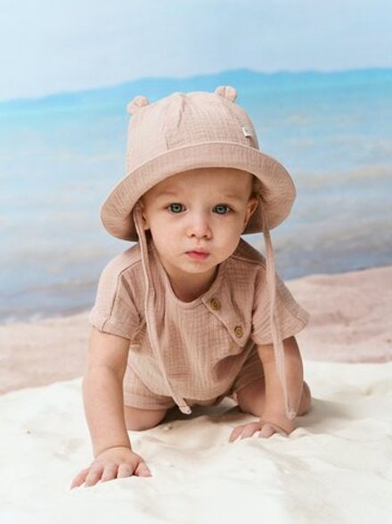 Панама муслиновая "Латте" 0+