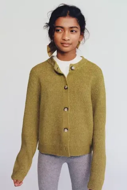 ZARA КАРДИГАН, ОЛИВКОВЫЙ