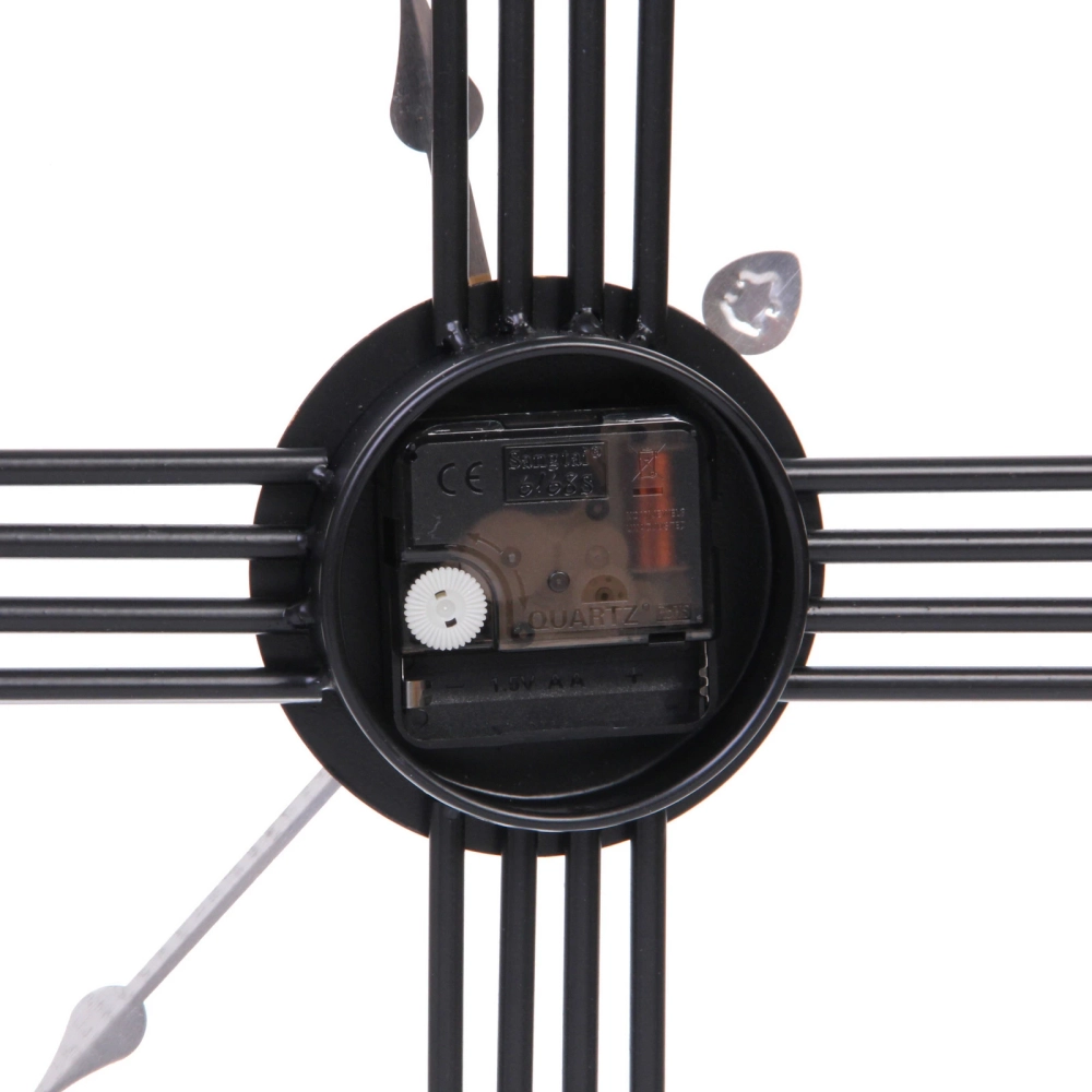 Часы настенные «LOFT HOME « 50см, черные