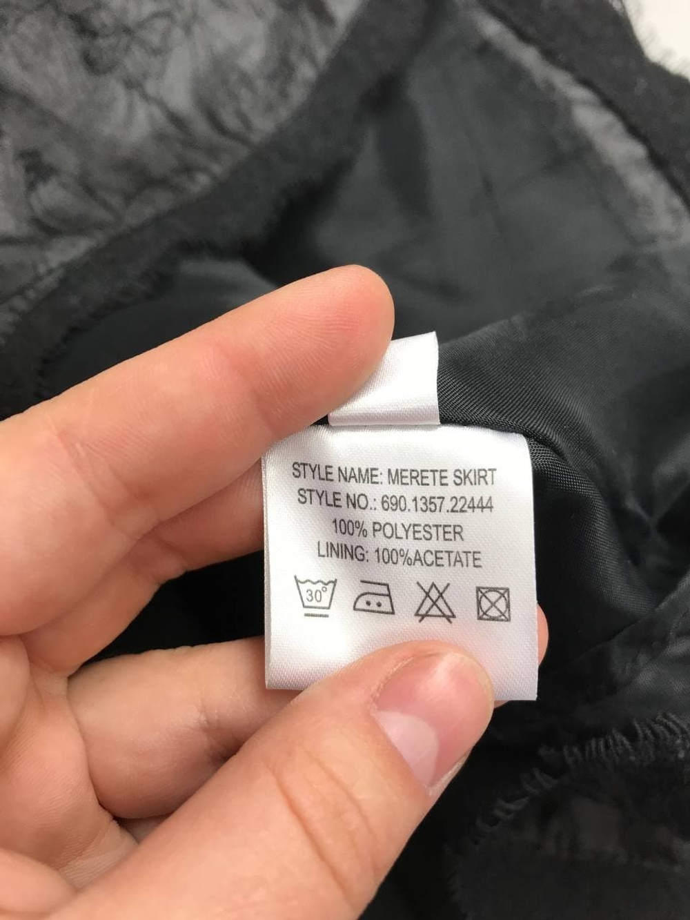 Юбка с красивым рисунком 46 размер