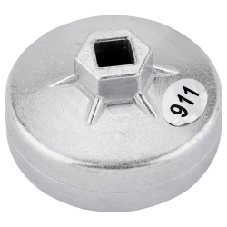 Съемник масляного фильтра ''крышка''76мм х 12гр, в блистере RockForce##Rock FORCE RF-10687612