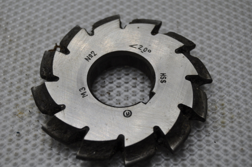 Фреза модульная М3 №2 (HSS) z=12