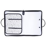 Папка для труда на молнии с ручками ПИФАГОР А4, 1 отделение, пластик, органайзер, "Race", 270880