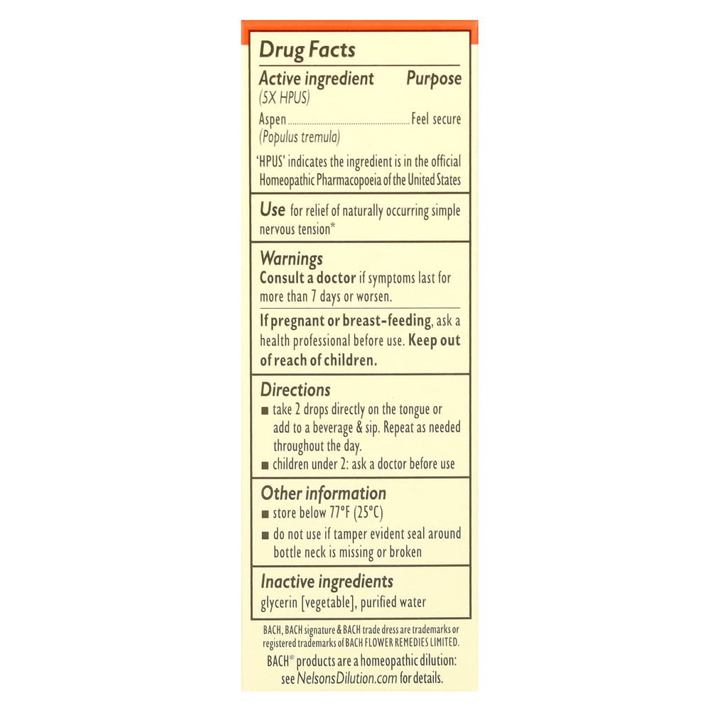 Bach, Original Flower Remedies, осиная смесь, 10 мл (0,35 жидк. унции)