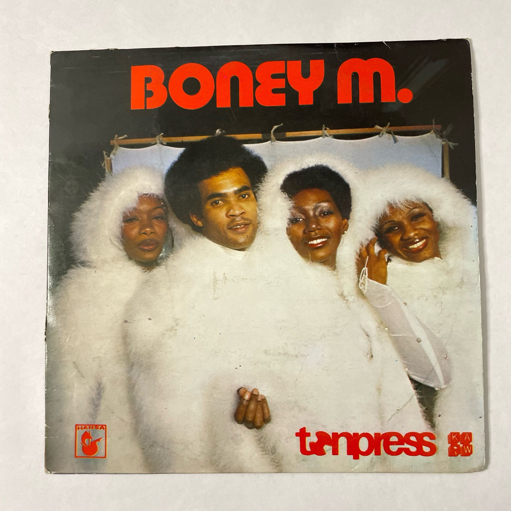 Винтажная виниловая пластинка Boney M. Бони М, Rasputin / Nightflight To Venus (Польша 1978) 7 дюймов