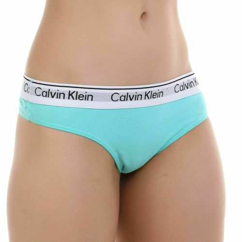 Женские стринги голубые Calvin Klein Women Blue String