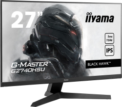 Монитор Iiyama 27;; G-Master G2740HSU-B1 1920x1080 IPS LED 75Гц 1ms HDMI DisplayPort