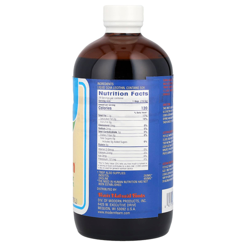 Fearn Natural Foods, Жидкий лецитин, 473 мл (16 жидк. унц.)