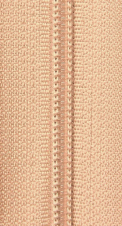 Молния спираль рулонная Т5, крем-брюле