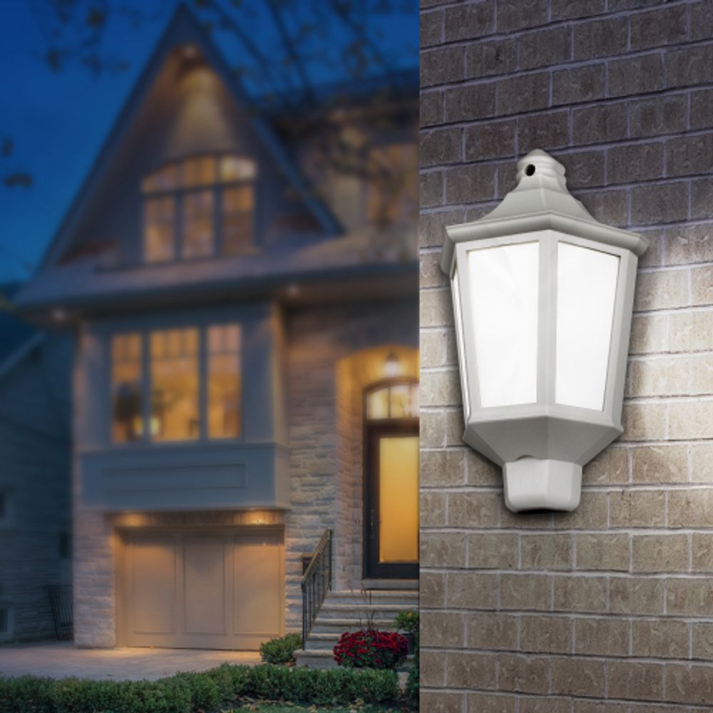 Садово-парковый светильник ЭРА НБУ 06-60-003 Ника 60Вт белый матовый | Садово-парковые светильники