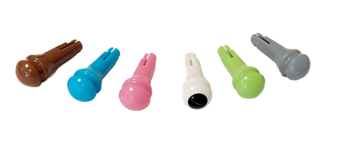 STEM Колышки, 512 шт (6 цветов, с точкой по центру) набор 2