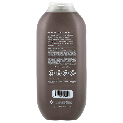 Method, Для мужчин, гель для душа, кедр и кипарис, 532 мл (18 жидк. унц.)