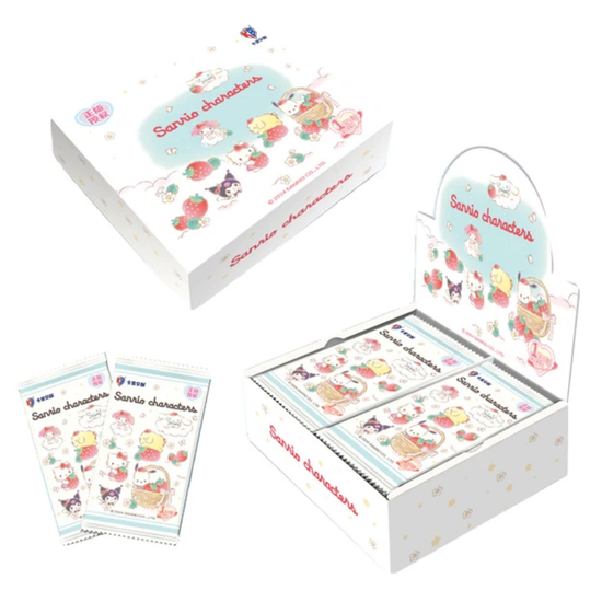 Коллекционные карточки Sanrio characters №1 (3 карточки в бустере)