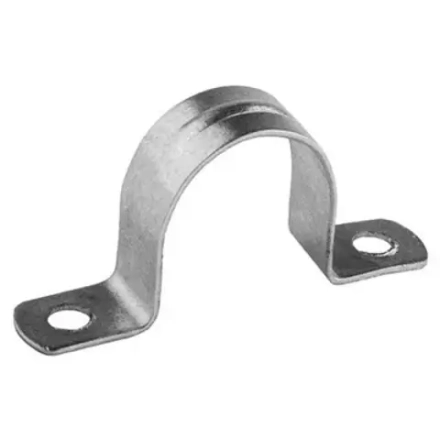 Скоба металлическая 2-лапковая 25-26мм